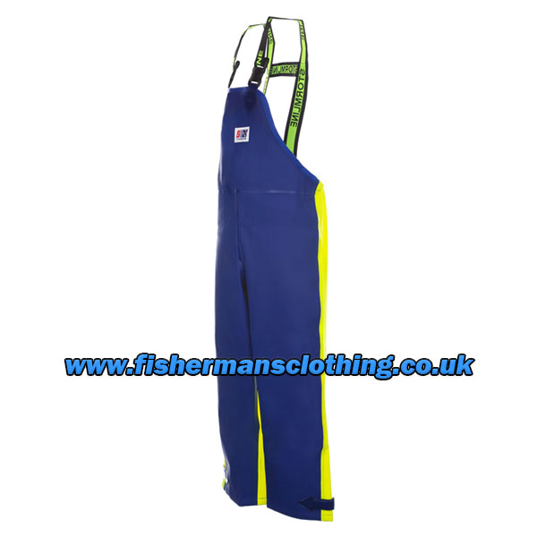 Stormline Crew 654 Bib & Brace Trousers : Fishermans Clothing, Commercial  waterproof clothing