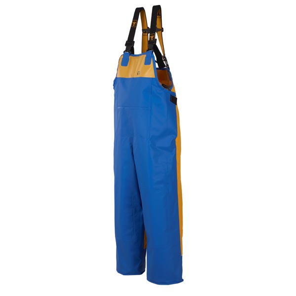 Guy Cotten Drembib Bib & Brace Trousers Yellow/Blue