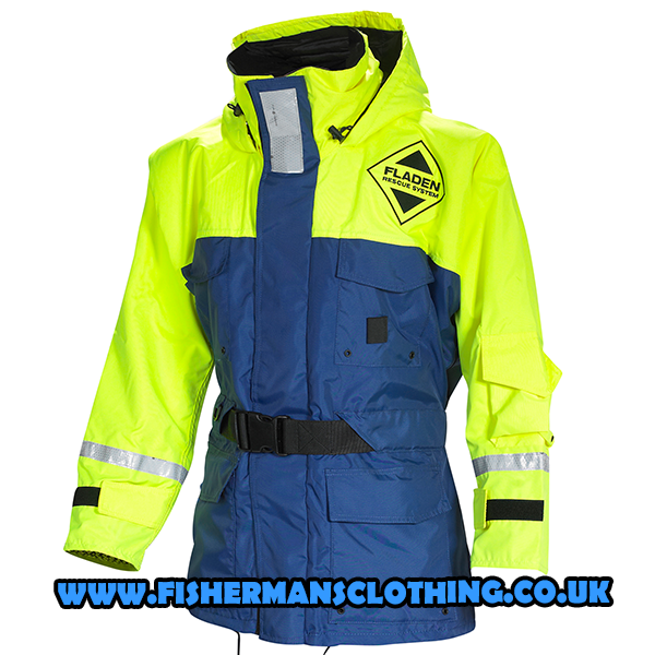 Fladen Flotation Jacket 22-846 Blue/Yellow : Fishermans Clothing