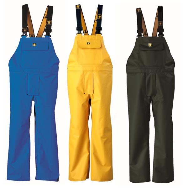 Guy Cotten Barossa Bib & Brace Glentex Yellow Fishing Trousers 