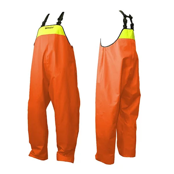 Sevaen Dowrigger Bib & Brace Trousers : Fishermans Clothing, Commercial waterproof  clothing